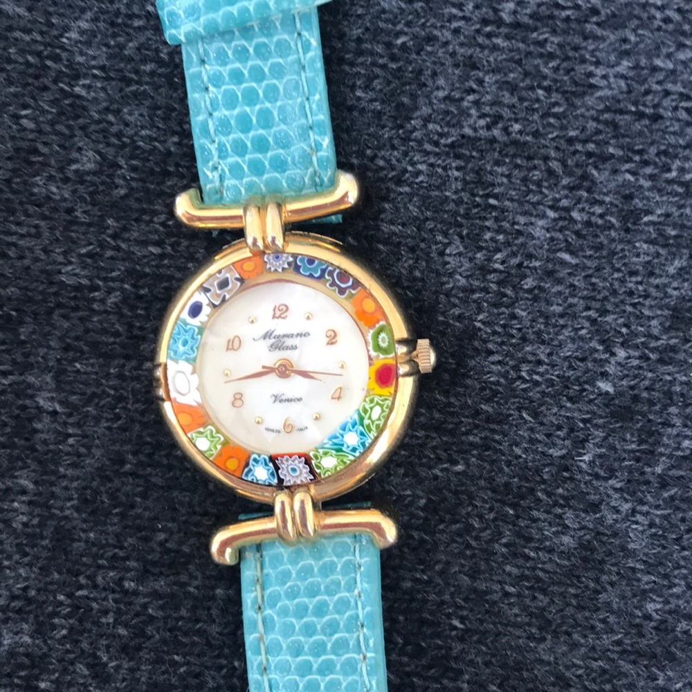 Murano Glass Watch